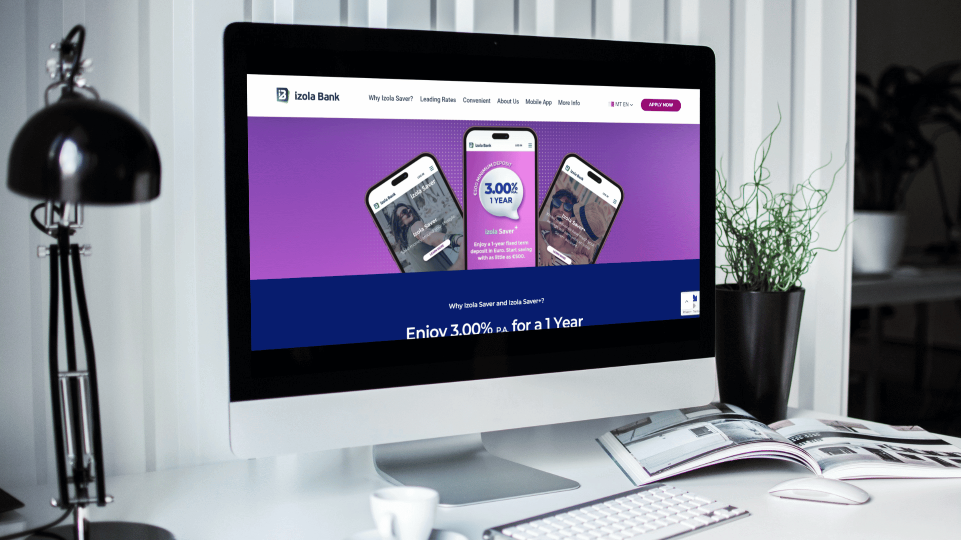 Izola-bank-website