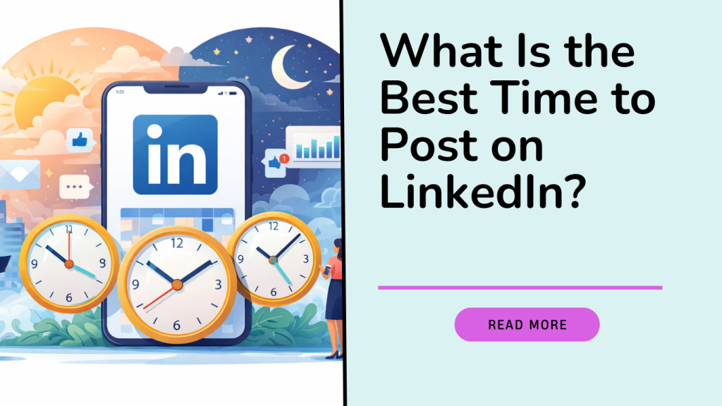 linkedin posting time